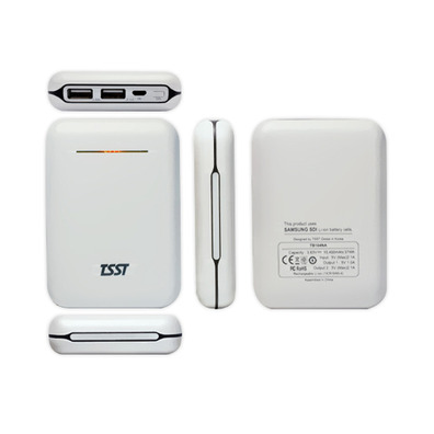 PowerBank TSST 10400mAH Blanco