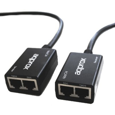 approx APPC14 Adaptador HDMI Extender hasta 30m