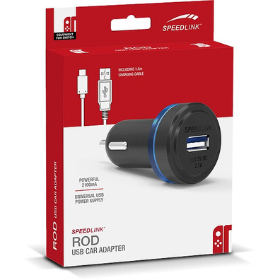 Cargador de coche USB Speedlink para Nintendo Switch