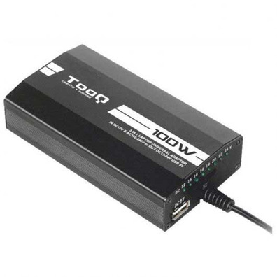 Cargador Universal Portátil Tooq tqlc-100bs01m 100w (3 en 1) USB