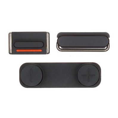 Set de botones para iPhone 5 Negro