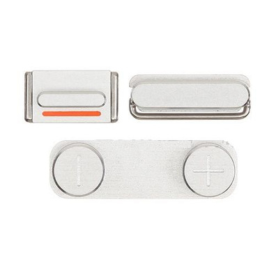 Repuesto Button Set iPhone 5 Plata