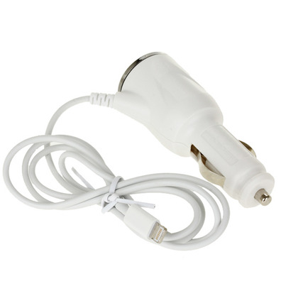 Cargador de coche para iPhone 5 Blanco