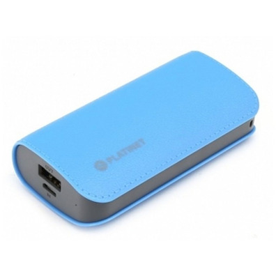 Powerbank Platinet 5200 mAh Cuero Azul