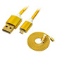 Cable Recarga de aluminio USB-Micro USB